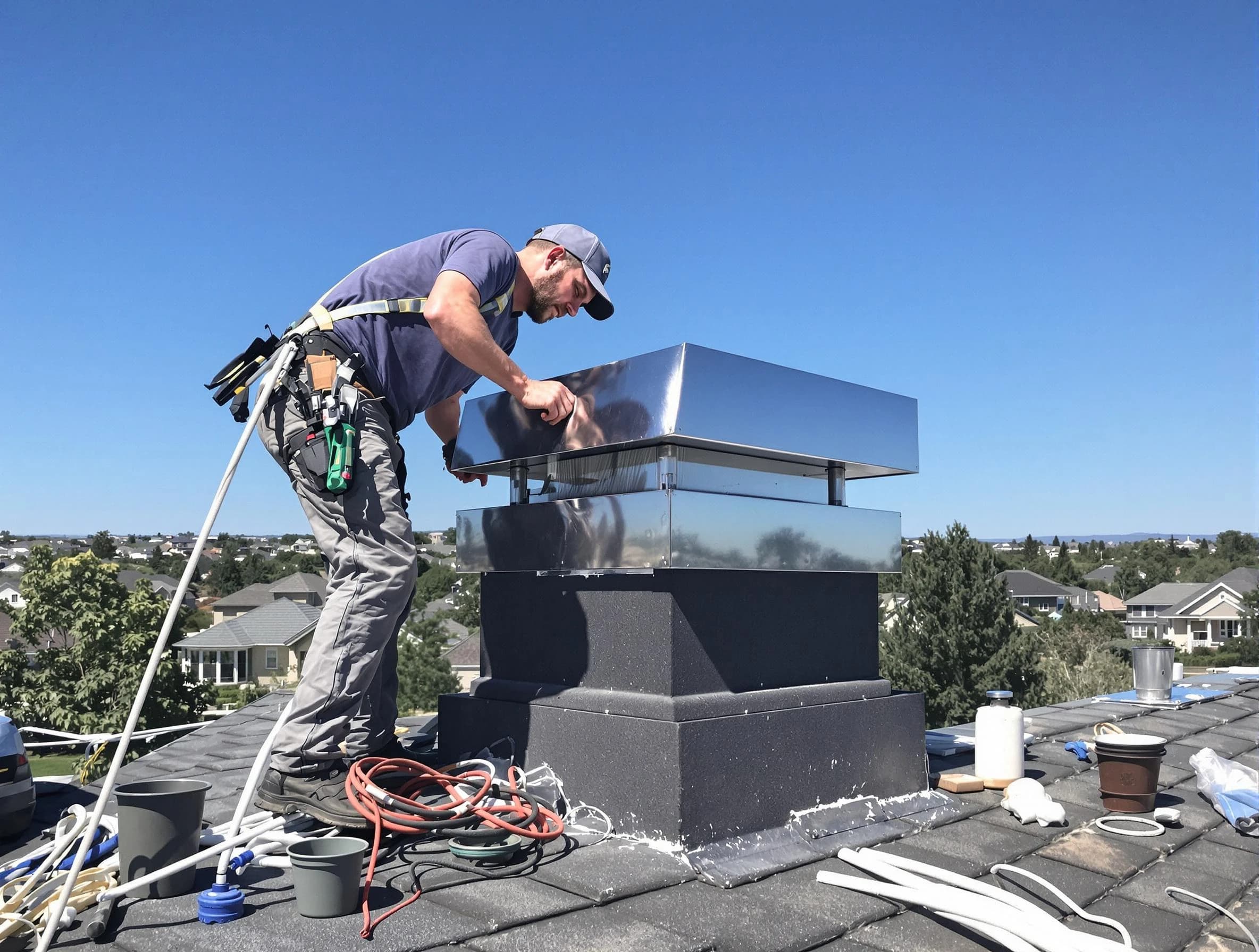 Chimney Cap Services service in Johns Creek, GA