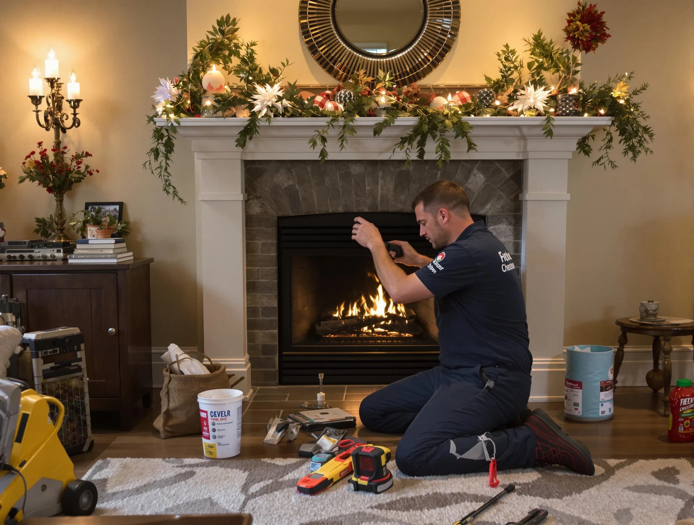 Johns Creek Chimney Sweep offering fireplace maintenance services in Johns Creek, GA