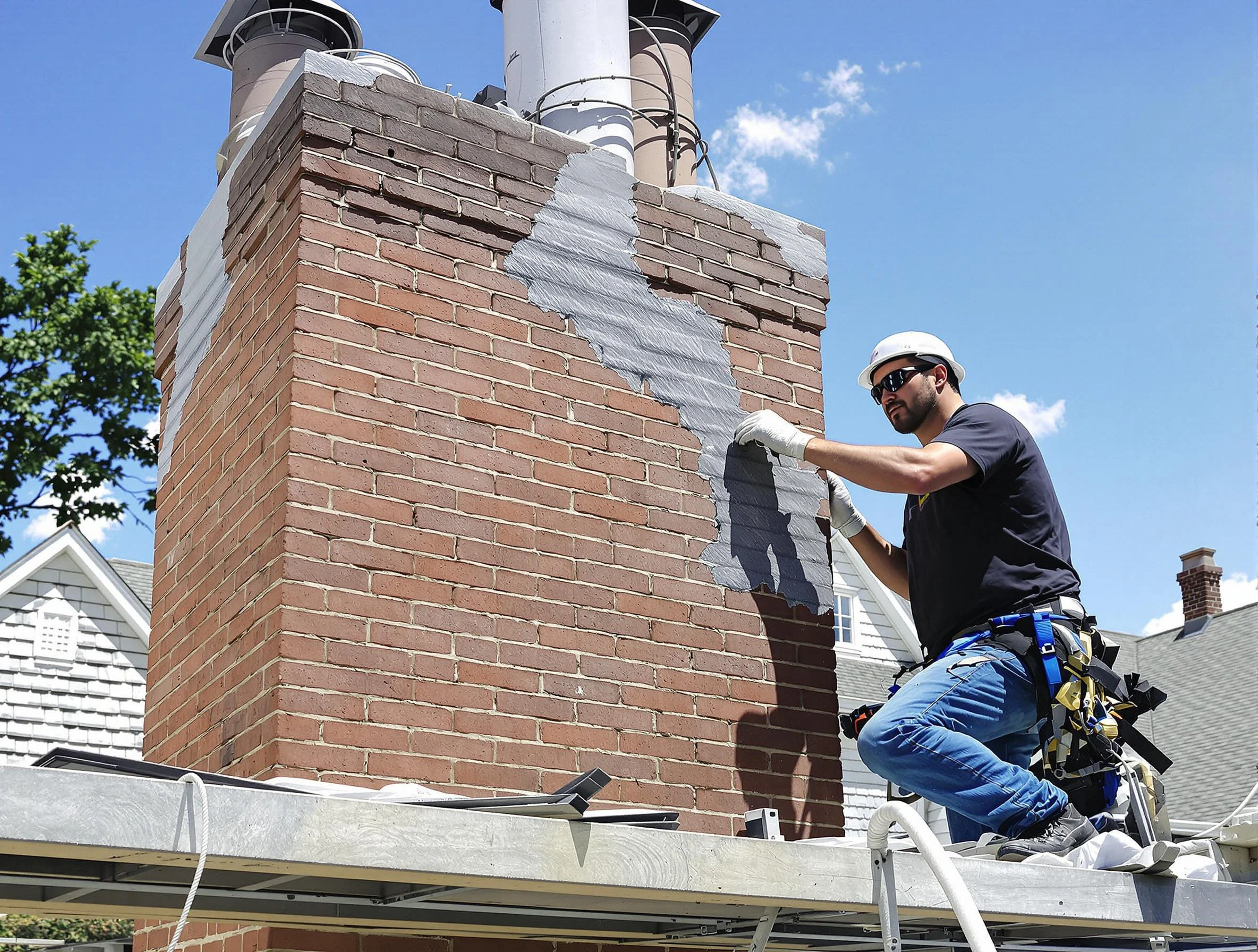 Chimney Restoration in Johns Creek